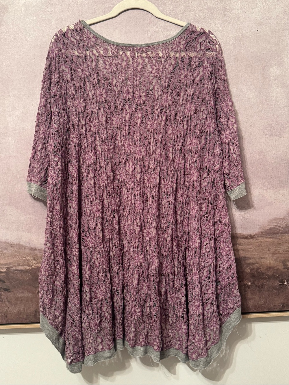 Marigold | Women Lace Top Tunic / Large - Picture 7 of 14